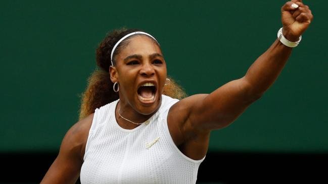 Serena roared to life when she needed to.Source:AFP