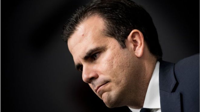 GETTY IMAGES / Governor Ricardo Rossello is facing calls to resign