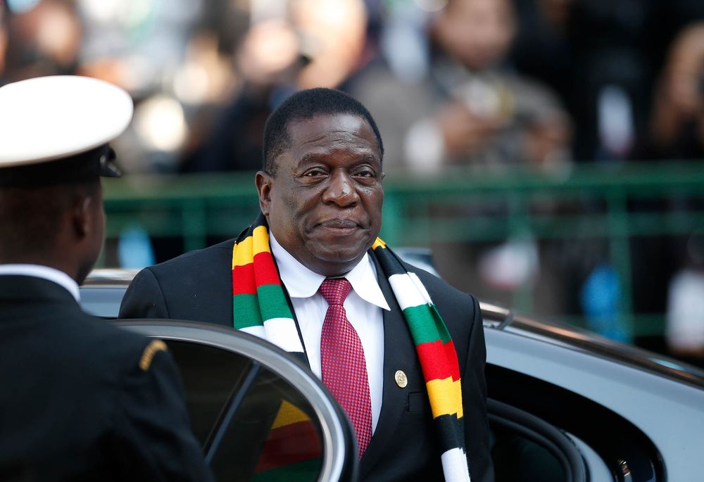Zimbabwe Is on ‘Right Path’ After Decades of Isolation, Mnangagwa Says