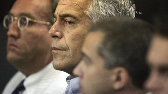 Epstein in court on July 30. Picture: APSource:AP