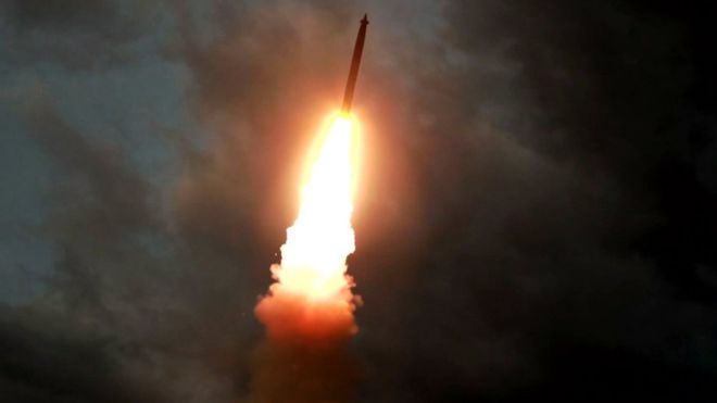 AFP / North Korea fired two short-range ballistic missiles on Wednesday
