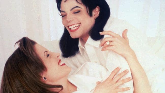 Michael Jackson and Lisa Marie Presley were married for two years. Picture: AP Photo/ABC/Jonathan ExleySource:AAP