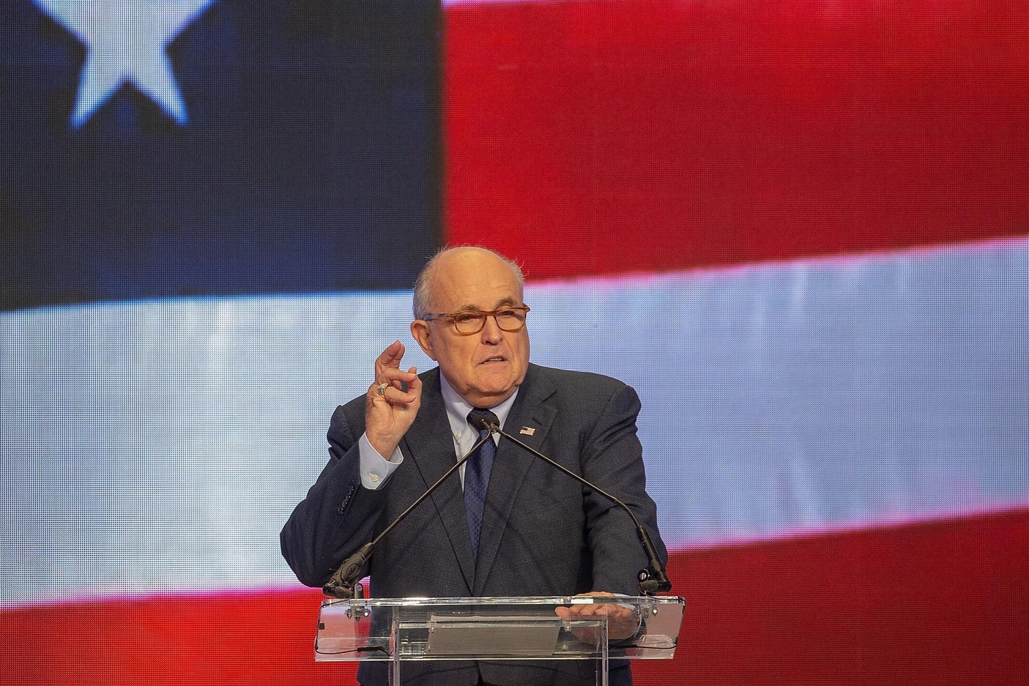 President Donald Trump’s personal attorney Rudy Giuliani. | Tasos Katopodis/Getty Images