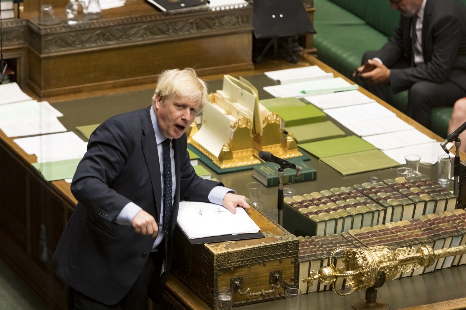 Boris Johnson on Sept. 3.Source: UK Parliament