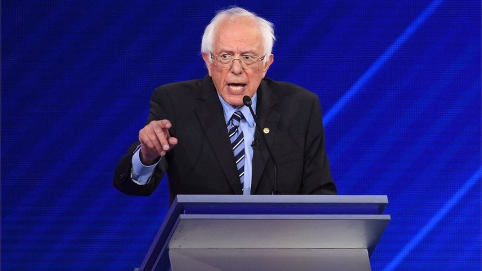 AFP /Vermont Senator Bernie Sanders is in the top tier of 2020 candidates