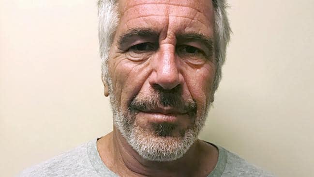 Two correctional officers responsible for guarding Jeffrey Epstein the night before he took his own life are expected to face criminal charges this week for falsifying prison records. Picture: New York State Sex Offender Registry via AP.Source:A