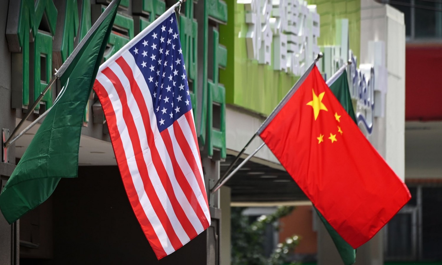 A source close to the talks said the US and China had struck a deal to end their 17-month trade war. Photograph: Greg Baker/AFP via Getty Images