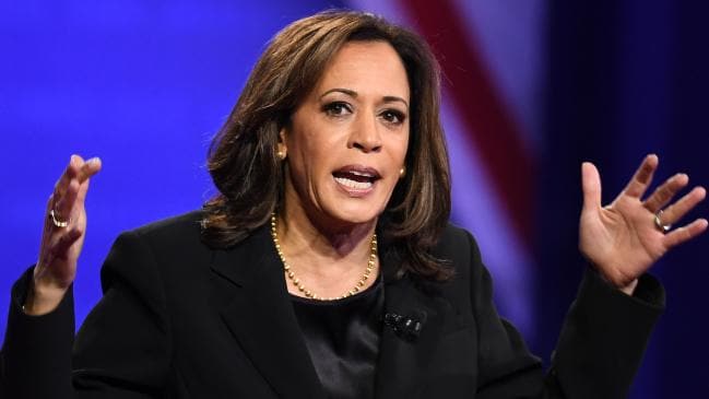 Senator Kamala Harris told her supporters this week she’d be pulling out of the race. Picture: Robyn Beck/AFPSource:AFP