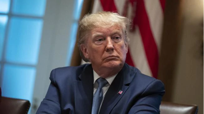 US President Donald Trump listens during a roundtable on school choice in the Cabinet Room of the White House, Monday, December 9, 2019, in Washington. Picture: AP / Evan Vucci.Source:AP