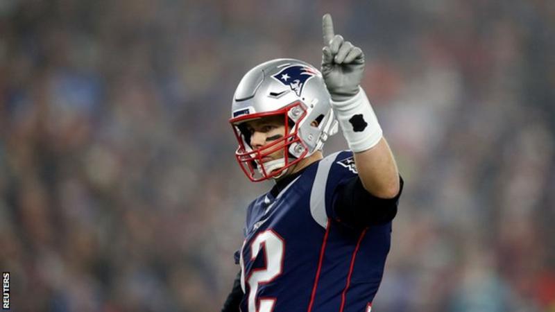 Brady has won a record six Super Bowls, including three of the last five