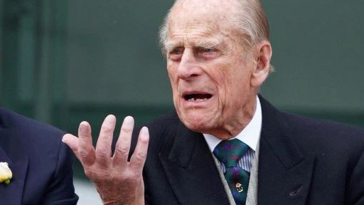 Prince Philip before he was in hospital.Source:Supplied