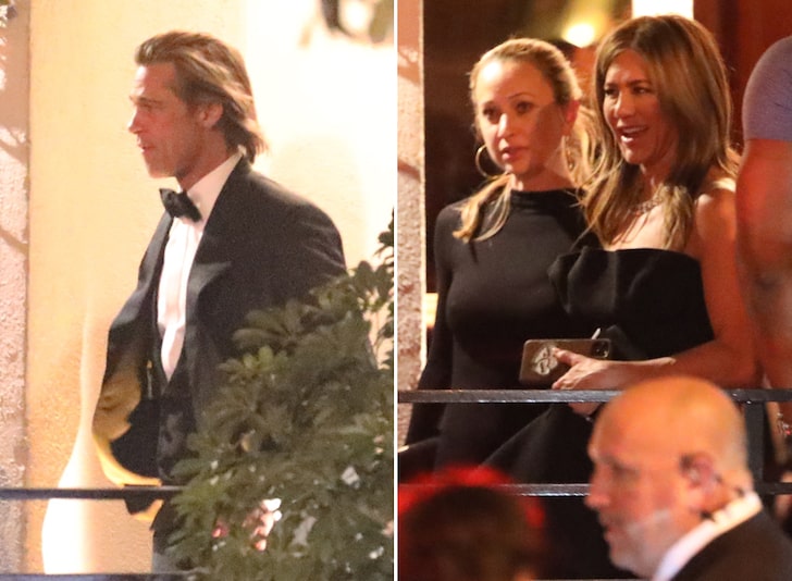 Brad Pitt & Jennifer Aniston Aren't Romantic, Just Friendly