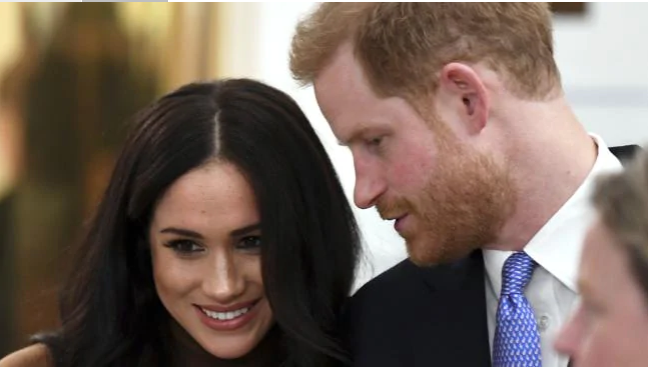 Britain's Prince Harry and Meghan, Duchess of Sussex. Picture: APSource:AP
