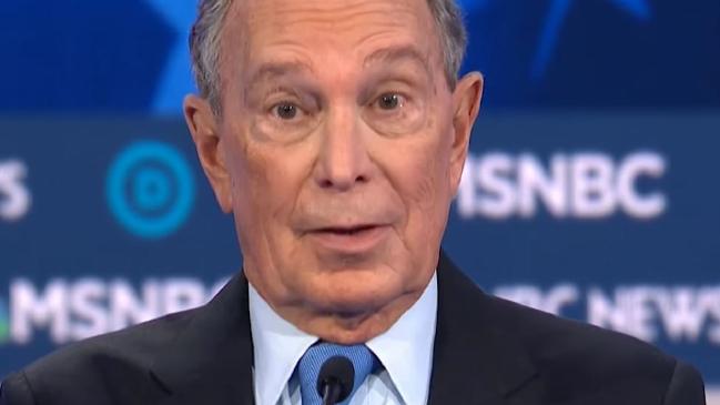 Michael Bloomberg had a bad week. Picture: NBC NewsSource:Supplied