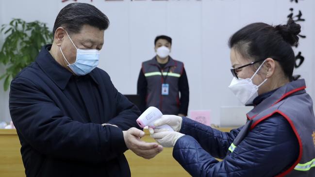 Xi Jinping is facing the biggest test of his leadership and has kept a low-profile during the virus outbreak. Picture: Pang Xinglei/Xinhua via AP, File.Source:AP