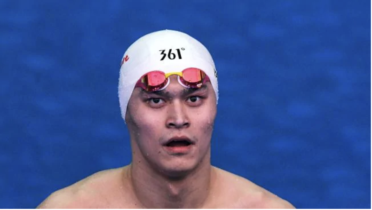 Sun Yang found guilty.Source:AFP