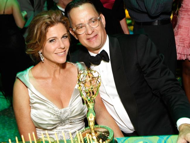 Rita Wilson and Tom Hanks pictured in 2008. Picture: Michael Buckner/Getty Images for BelvedereSource:Getty Images