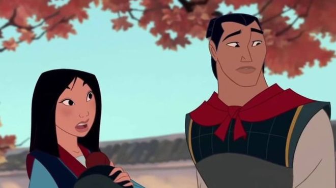 DISNEY / Li Shang was voiced by BD Wong in the original 1998 film