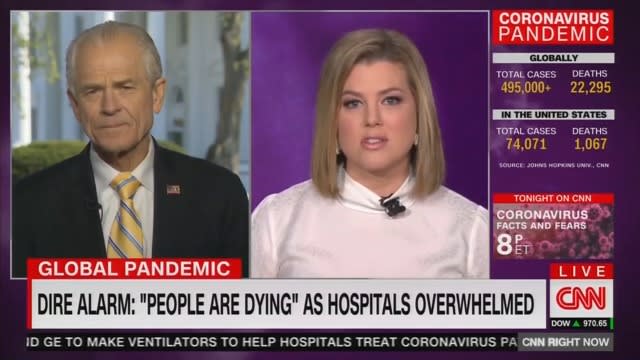 CNN Anchor Shreds Trump’s Trade Adviser Over Coronavirus Response: ‘You’re Wasting Everyone’s Time!’