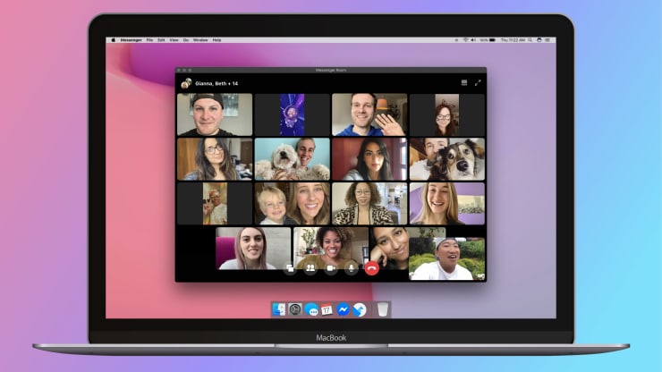 Facebook on Friday announced a slew of new video calling features including Messenger Rooms, which allows users to host video calls of up to 50 people. Courtesy of Facebook