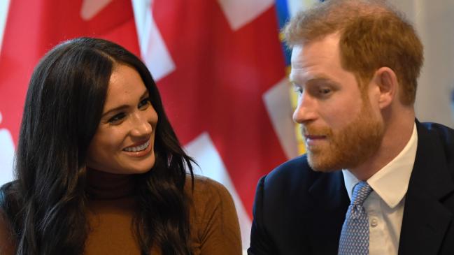 Meghan Markle and Prince Harry are set to share their side of the story of their royal exit in a new book. Picture: Daniel Leal-Olivas - WPA Pool/Getty ImagesSource:Getty Images