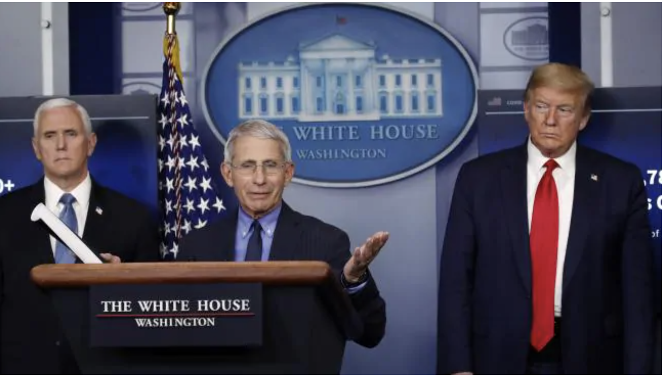  Dr Anthony Fauci is the director of the National Institute of Allergy and Infectious Diseases and a leader of the White House coronavirus task force. Picture: AP/Alex BrandonSource:AP