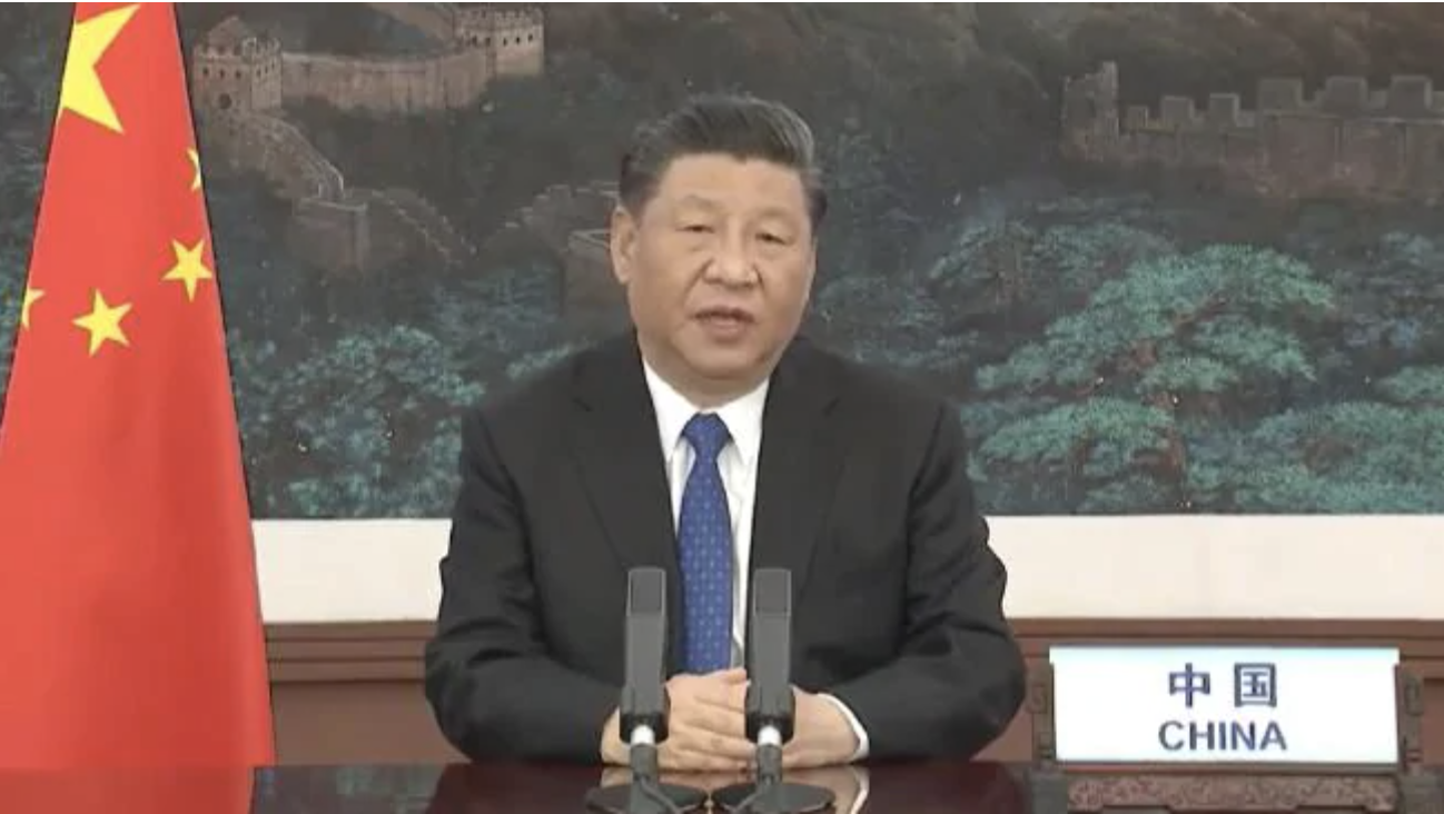  Chinese President Xi Jinping address the WHA over the coronavirus pandemic.Source:Supplied