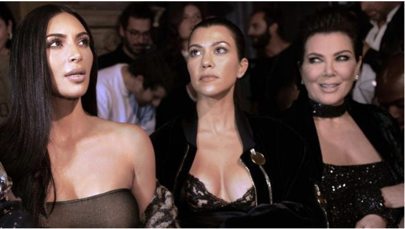 Kris Jenner, far right, is reportedly worried over the potential damage the expose could have on the Kardashian-Jenner brand she’s spent years building. Picture: AFP/Alain JocardSource:AFP