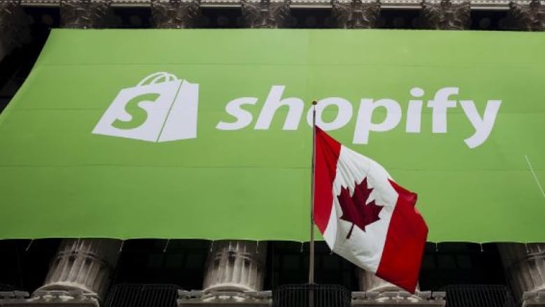 Shopify says it is seeing booming sales during this pandemic as more people shop online and more businesses start to sell there, too. (CBC)