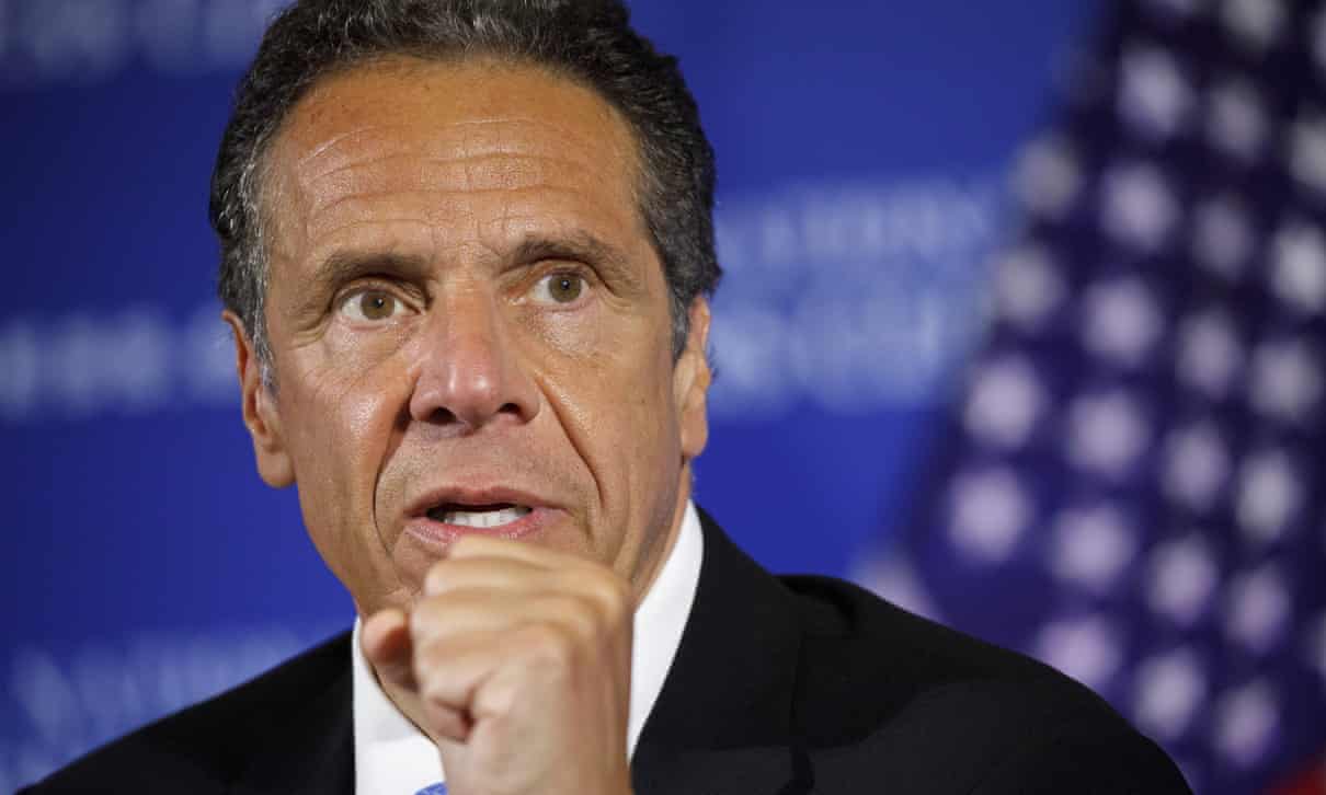 Andrew Cuomo in May. Photograph: Jacquelyn Martin/AP