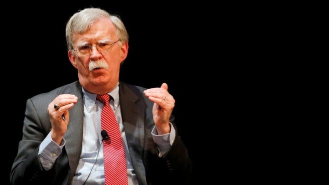 REUTERS / Mr Bolton denies that the book contains classified information