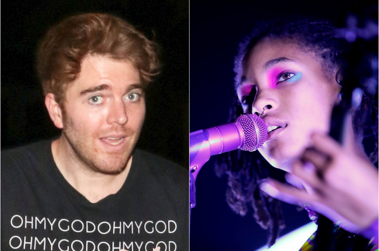 Shane Dawson and Willow Smith Getty Images