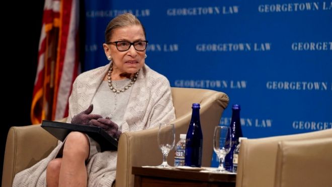 EUTERS / Ruth Bader Ginsburg is the court's most senior liberal justice, and her health is closely watched