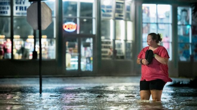 GETTY IMAGES / Myrtle Beach, South Carolina, is one of the seaside towns hit by floods