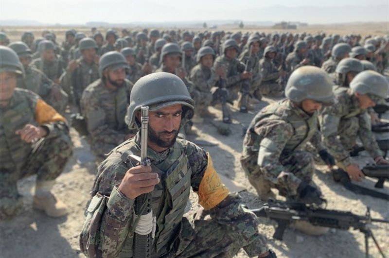 TONY BROWN/BBC  / Afghan forces face losing crucial US firepower in the air