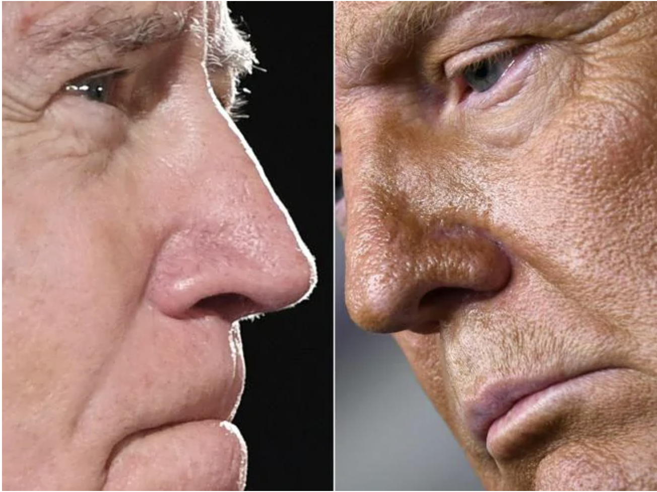  Joe Biden and President Trump will face off on rival networks on Thursday. Picture: SAUL LOEB and Brendan Smialowski / AFP.Source:AFP