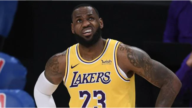 LeBron James of the Los Angeles Lakers.Source:Getty Images