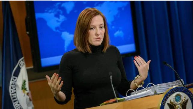 US President Joe Biden announced an all-female senior White House communications team, including press secretary Jen Psaki, which his office called a first in the country's history. Picture: Brendan SmialowskiSource:AFP