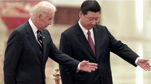 China has launched an attack in the US just days into Joe Biden’s presidency. Picture: AFPSource:AFP
