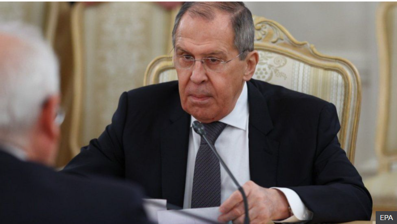 Russia's Sergei Lavrov had a frosty meeting with the EU foreign policy chief a week ago