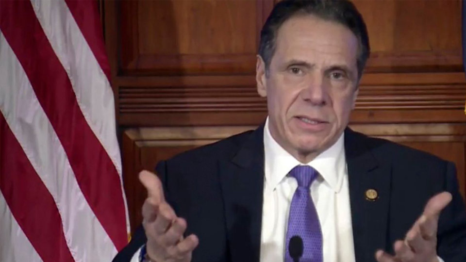 At a press conference following allegations of sexual harassment and calls from some to resign, New York Gov. Andrew Cuomo said he apologized if he offended anyone or caused anyone pain by past actions, but he said he isn’t going to resign. Photo: Of