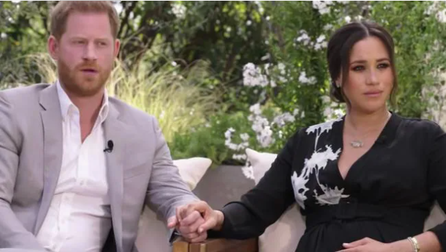 The first look at Meghan and Harry’s Oprah interview has landed. Picture: CBSSource:Supplied