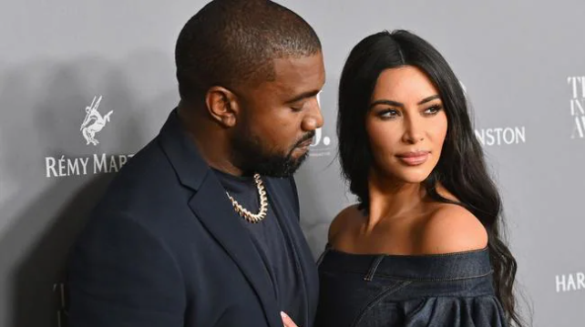 Kim Kardashian and Kanye West are no longer on speaking terms. Picture: AFPSource:AFP