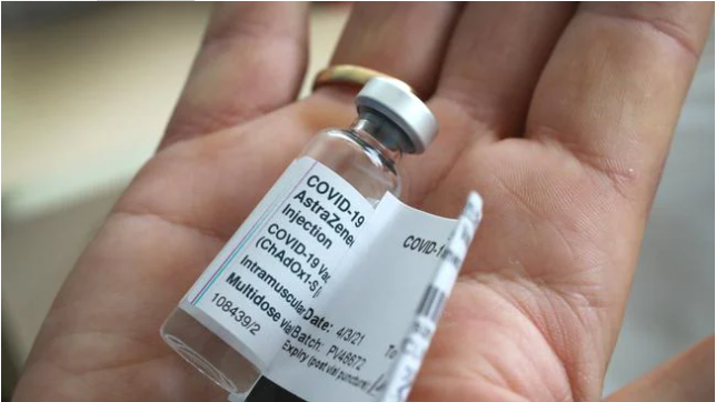 A vial of the AstraZeneca vaccine, which European nations have raised concerns about blood clotting. Picture: NCA NewsWire / Dean MartinSource:News Corp Australia