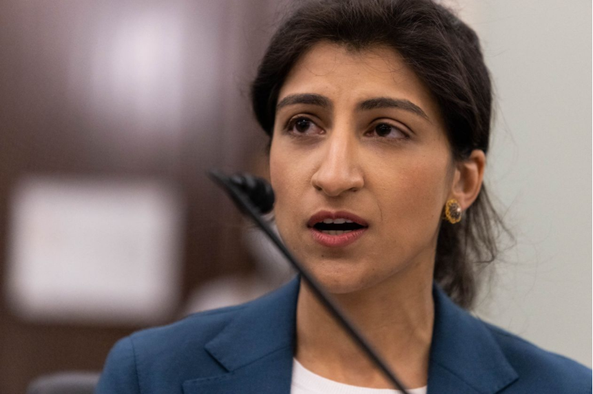 FTC commissioner nominee Lina Khan backed a review of the impact that Alphabet’s Google and Facebook have had on the journalism industry at a Senate committee hearing Wednesday. PHOTO: GRAEME JENNINGS/AGENCE FRANCE-PRESSE/GETTY IMAGES