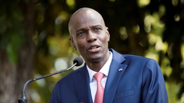 Jovenel Moïse became president of the Caribbean nation of 11m in February 2017 © EPA-EFE