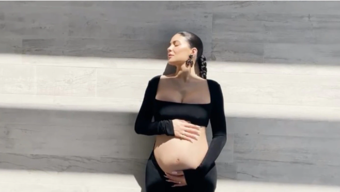 Kylie's already got quite the baby bump.