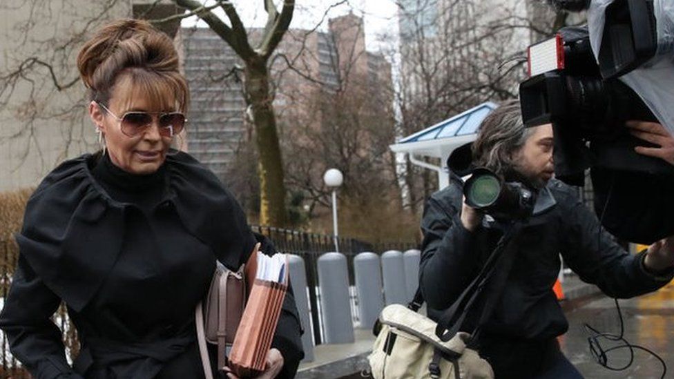 GETTY IMAGES | Sarah Palin had accused the NY Times of trying to "score political points'