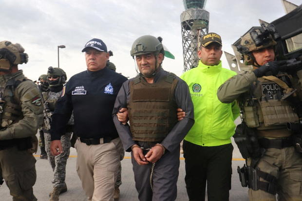 Colombia extradites major drug trafficker ‘Otoniel’ to US