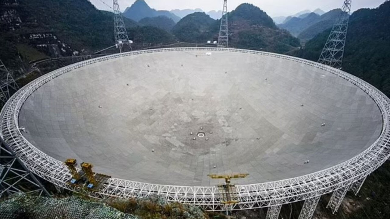 The discovery was apparently made by the Sky Eye telescope in China. Picture: VCG via Getty Images
